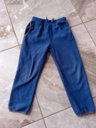 Spodnie dresowe polarowe niebieskie lupilu 98/104 kod803