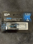 Dysk SSD Silicon Power P34A60 1TB M.2 NVMe (PCIe Gen 3 x4)