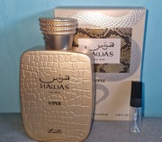 Rasasi Hawas Viper wiralowe perfumy dymne korzenne perfumetka 3ml