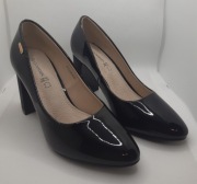 Czarne Czółenka Na Słupku GOODIN rozmiar 36