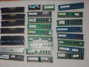 25 Pamieci RAM 630 gram DDR3, DDR4 i inne
