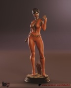 Figurka druk 3D żywica " Vixen - F1622 " - 120 mm