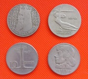 10 zł. T. Kościuszko -  Nike - K. Wielki-Wklęsły - Kolumna Zygmunta 