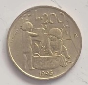 San Marino - 200 lira - 1995r. 