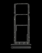 Samsung Galaxy A03S A037F / 2021 Czarna SZUFLADKA KARTY SIM PODWÓJNA TACKA