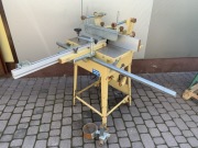 Frezarka dolnowrzecionowa do drewna z wózkiem scheppach 230/380v