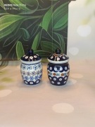 Pojemnik ceramiczny Bolesławiec 150 ml zestaw ceramika Bolesławiec