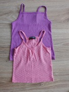 2 x Bluzka koszulka bez rękawów Star Ferry rozm. 104/110 - 4/5 lat