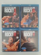 ROCKY 2,3,4,5 [4 BLU-RAY] Napisy PL, FOLIA, POLSKIE WYDANIE