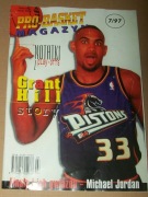 PRO BASKET NBA MAGAZYN z plakatem 7/1997 r.