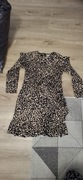 Sukienka M w panterkę 