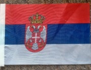 Flaga proporczyk Serbia