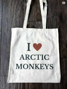 Torba bawełniana torebka tote bag bawełna Arctic Monkeys 