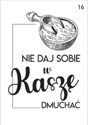 Plakat z napisami do kuchni A4 bez ramy