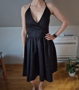 Piękna nowa sukienka Desigual S/M, bawełna len, na imprezę, wesele