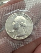 Srebrna moneta USA Quarter Dollar Deklaracja Niepodległości 1976 srebro Ag