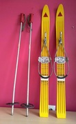 Narty dziecięce z kijkami Polsport PRL