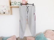TOMMY HILFIGER SPORT__CUFFED TAPERED FLEECE__SZARE JOGGERY__XL__PAS 94-100