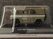 UAZ 469 Milicja - Kultowe Auta PRL 1:43