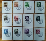 GG Fi 40-51 fdc Kasownik nr. 10 swastyka nad katedrą św.Jura we Lwowie