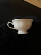 FILIŻANKA BIAŁA PRL VINTAGE