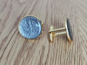 Moneta 1923 w biżuterii spinki do mankietów zestaw kolekcjonerski