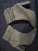 Botki Zigi Soho 38 szare – eleganckie, obcas 9 cm, klasyczny fason