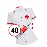 Pan Opłatek na tort - PIELĘGNIARKA