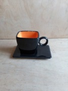 Filiżanka ze spodkiem do kawy 150 ml.