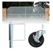 Kółko do bramy, drzwi z hamulcem