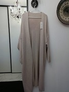 Włoski długi kardigan