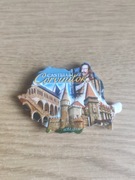 Magnes na lodówkę Rumunia - Zamek w Hunedoarze 