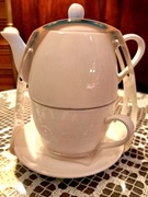 Zestaw do parzenia herbaty- imryczek + filiżanka 