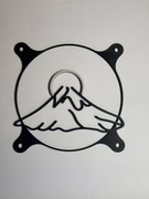 Ramka - nakładka 3D na wentylator do komputera PC RGB