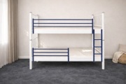 Łóżko piętrowe metalowe PREMIUM – NIEMIECKA jakość