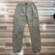 Spodnie Cargo Jogger brązowe szare House