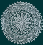 Duża serweta hand made