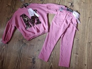 Komplet dres elegancki Rozmiar 110/116 nowy