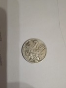 2 zł PRL "jagody" 1958 i 20 gr PRL 1967