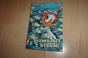 gigant pływający z rybami komiks