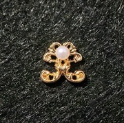 Ozdoby na paznokcie 3d, biżuteria z cyrkoniami, charms - 1szt.