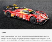 SHELL BURAGO FERRARI 499P samochód zabawka bluetooth