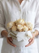 Candle Flower box ze świec sojowych – prezent na Komunia/Urodziny 