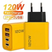 Ładowarka USB Total 120W z szybką ładowarką typu C 3.0 do iPhone'a Samsung