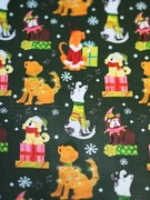 Papier do pakowania "Śpiewające psy", 76,2 cm x 1 m