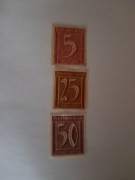 niemcy / 1921 - 3 czyste bez kleju