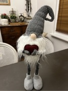 Skrzat krasnal gnom teleskopowy Ozdoba Święta