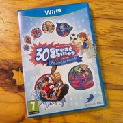 FAMILY PARTY 30 GREAT GAMES OBSTACLE ARCADE Nintendo Wii U Stan 9/10