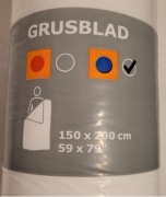 IKEA GRUSBLAD kołdra chłodna 150x200