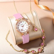 Zegarek plus bransoletki,kolczyki komplet 